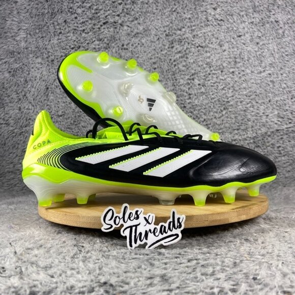 Adidas Copa Pure 3 Elite FG Soccer Size 12 Men Black Lucid Lemon JH6304 main image 4
